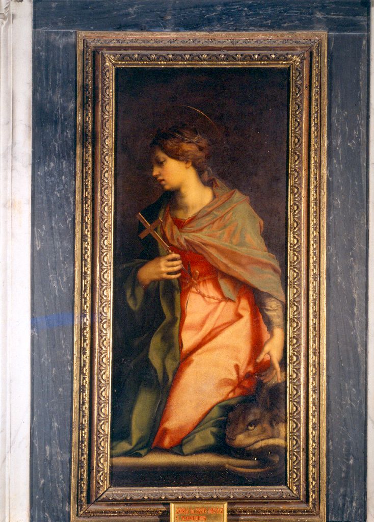 Santa Margherita (dipinto) by Andrea d'Agnolo detto Andrea del Sarto (sec. 